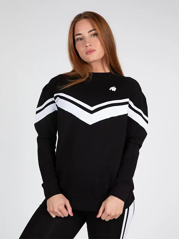 Gorilla Wear HAILEY Oversized Majica - Crna