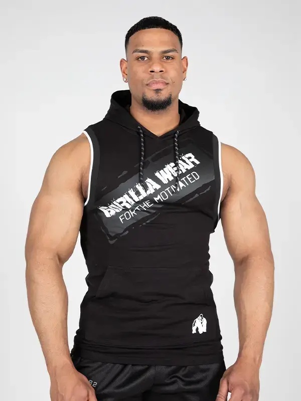 Gorilla Wear LORETTO Majica bez Rukava - Crna