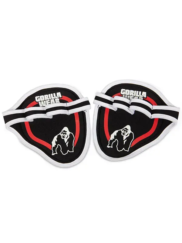 Gorilla Wear GRIP Podloge za Dlan - Crno/Crvene