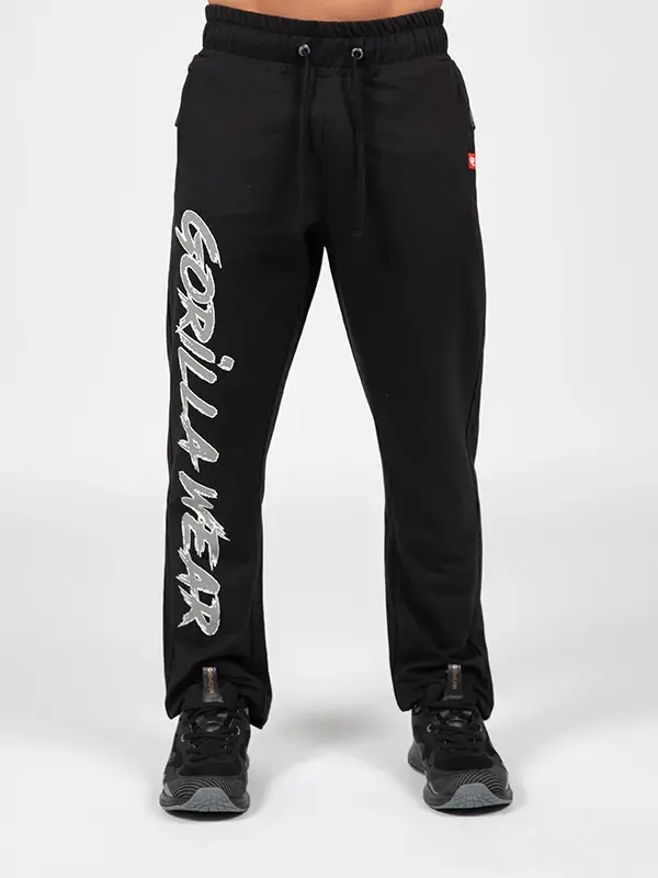 Gorilla Wear WILTON Trenerka Donji Dio - Crna