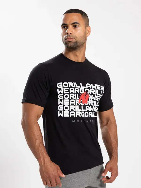 Gorilla Wear BRADLEY Majica - Crna
