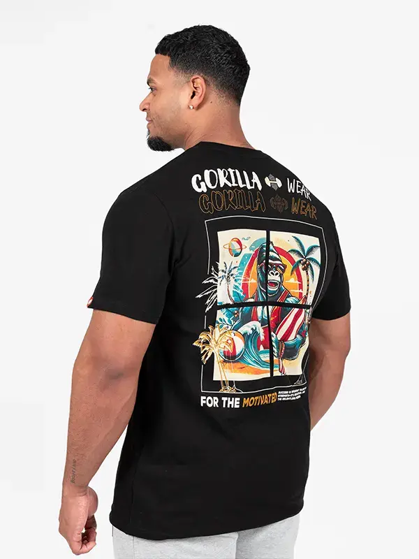 Gorilla Wear SANTA CRUZ Majica - Crna