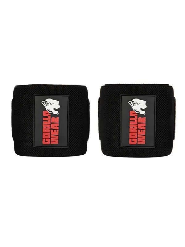 Gorilla Wear STEZNICI za Laktove 150cm - Crni