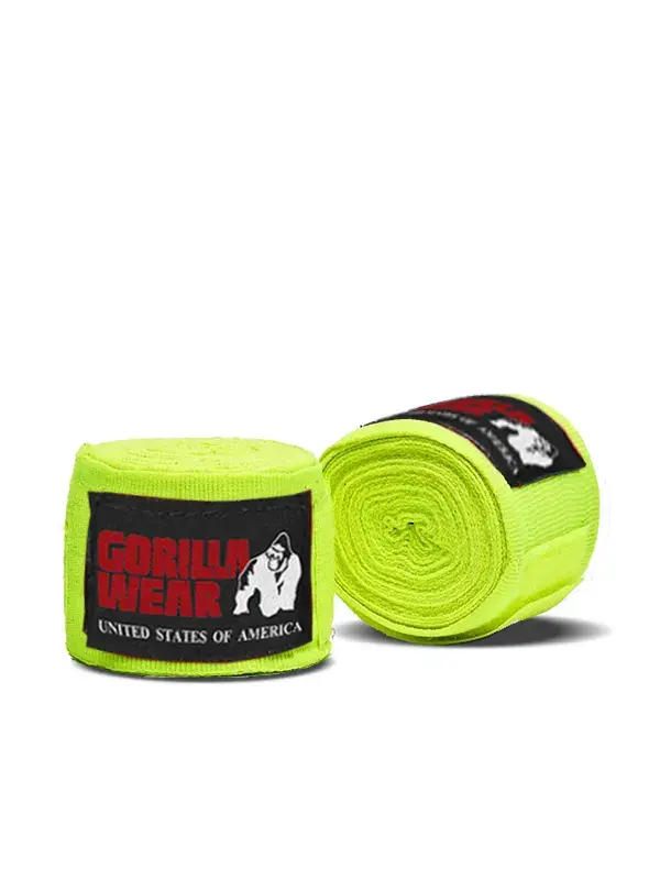 Gorilla Wear Bokserske Bandaže - 300CM - Žuta