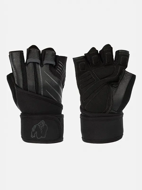 Gorilla Wear DALLAS Rukavice sa Steznicima za Zglob 2.0 - Crnoive