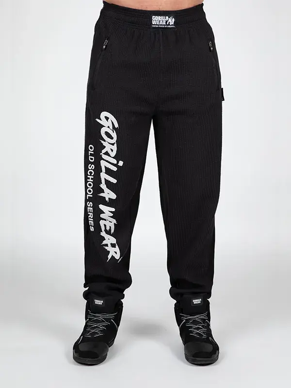 Gorilla Wear AUGUSTINE Old School Donji Dio - Crni