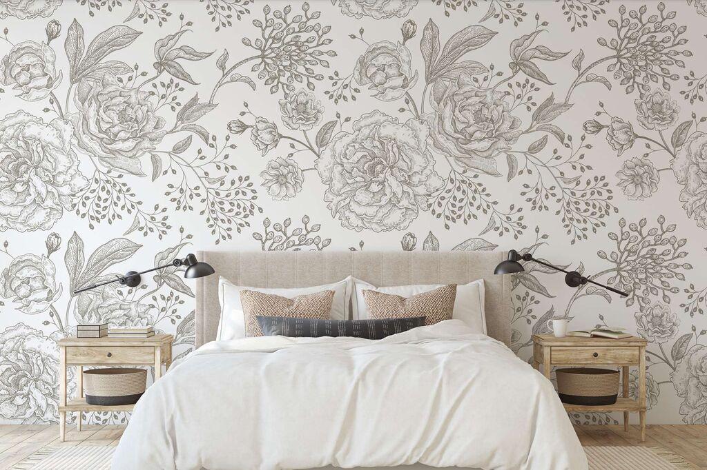 Wallity Tapeta za zid MDK-00111, 100x100 cm, Šarena