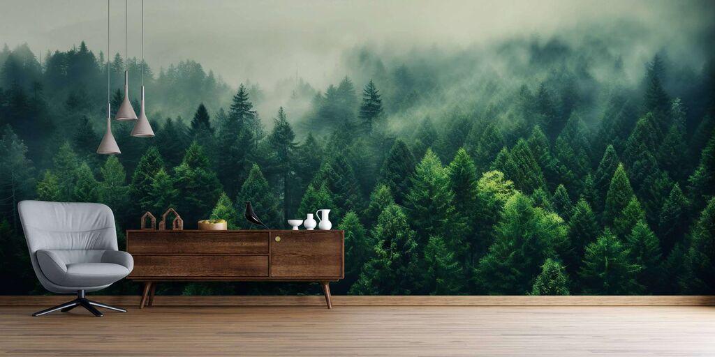 Wallity Tapeta za zid MDK-00150, 100x100 cm, Šarena