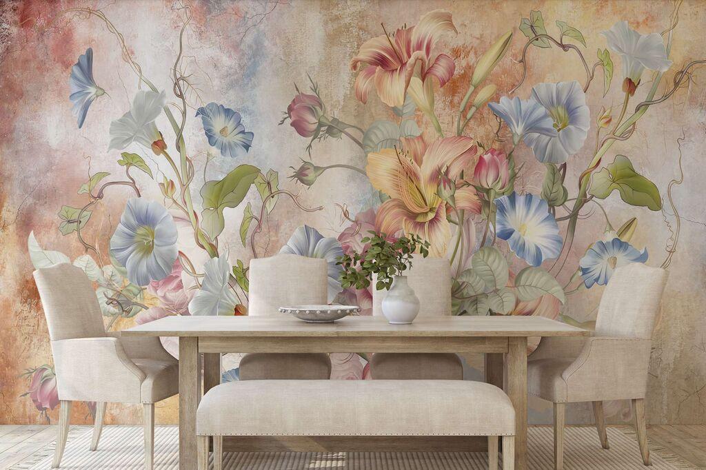 Wallity Tapeta za zid MDK-00154, 300x270 cm, Šarena