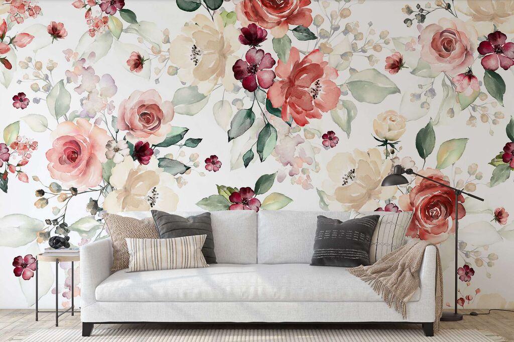 Wallity Tapeta za zid MDK-00114, 300x270 cm, Šarena