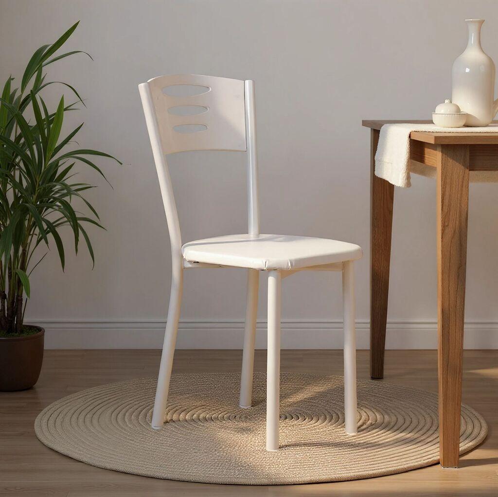 Hanah Home Set trpezarijskih stolica Polo - 1305, 2 dijela, Bijela