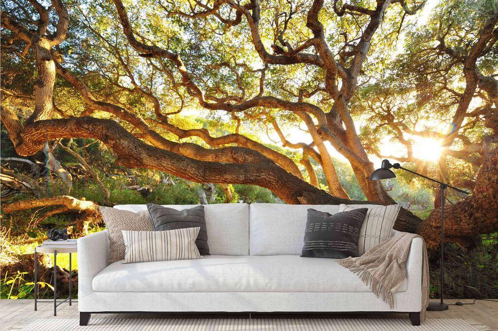 Wallity Tapeta za zid MDK-00116, 100x100 cm, Šarena