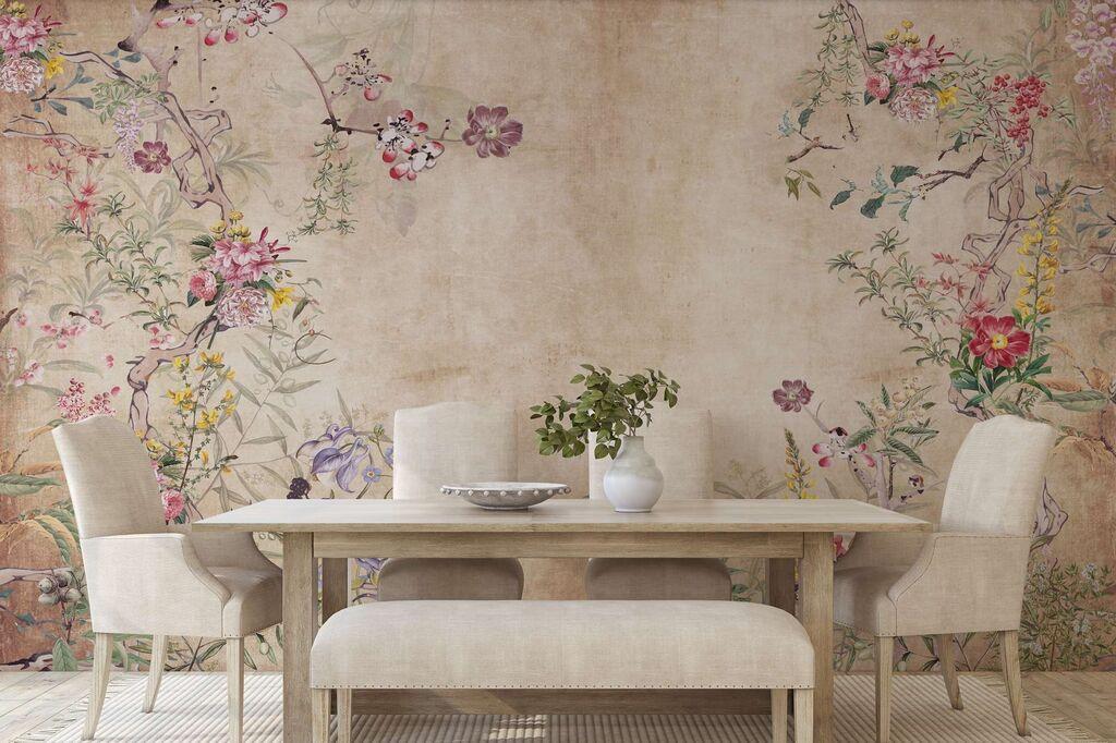 Wallity Tapeta za zid MDK-00149, 100x100 cm, Šarena