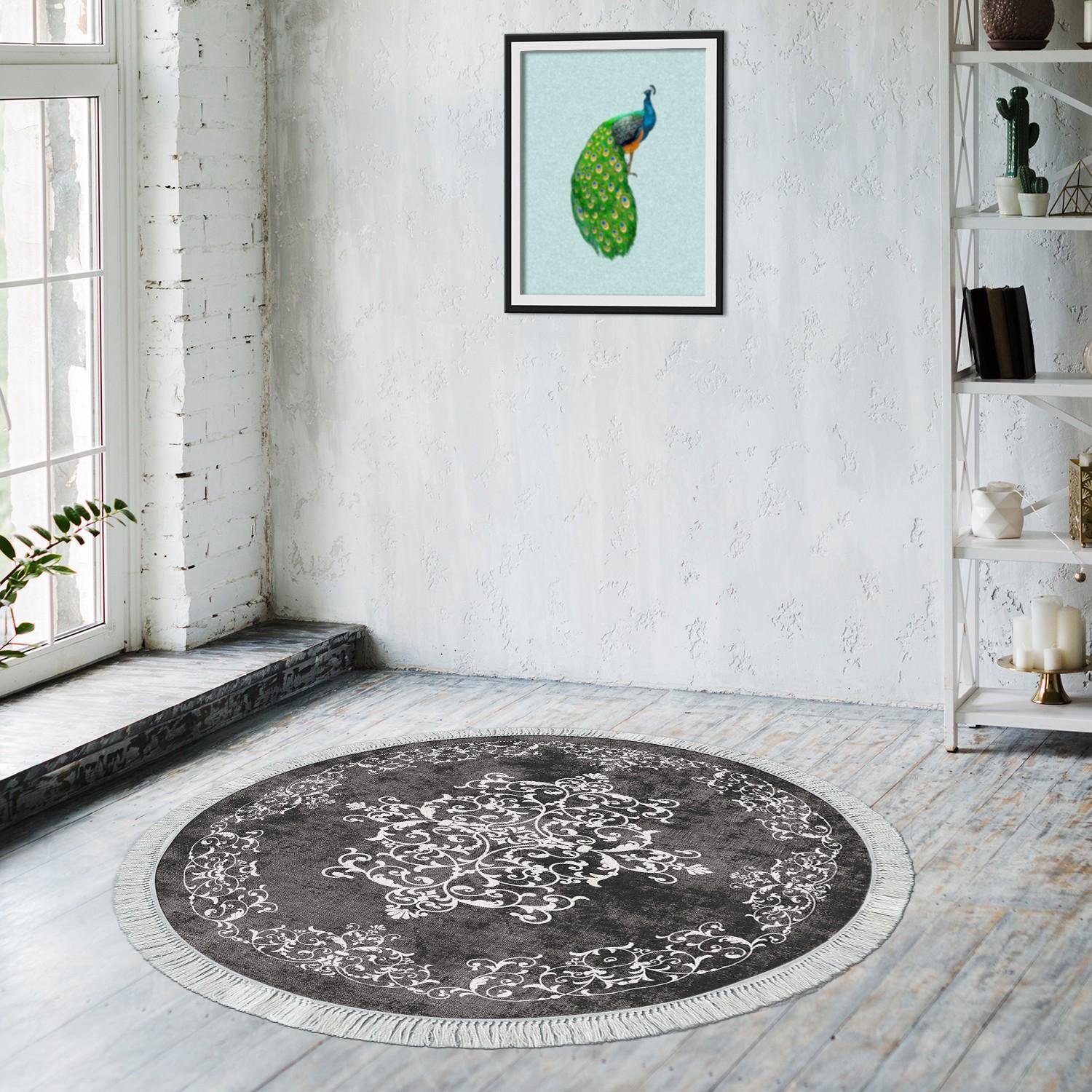 Conceptum Hypnose tepih 180cm sivo-bijeli