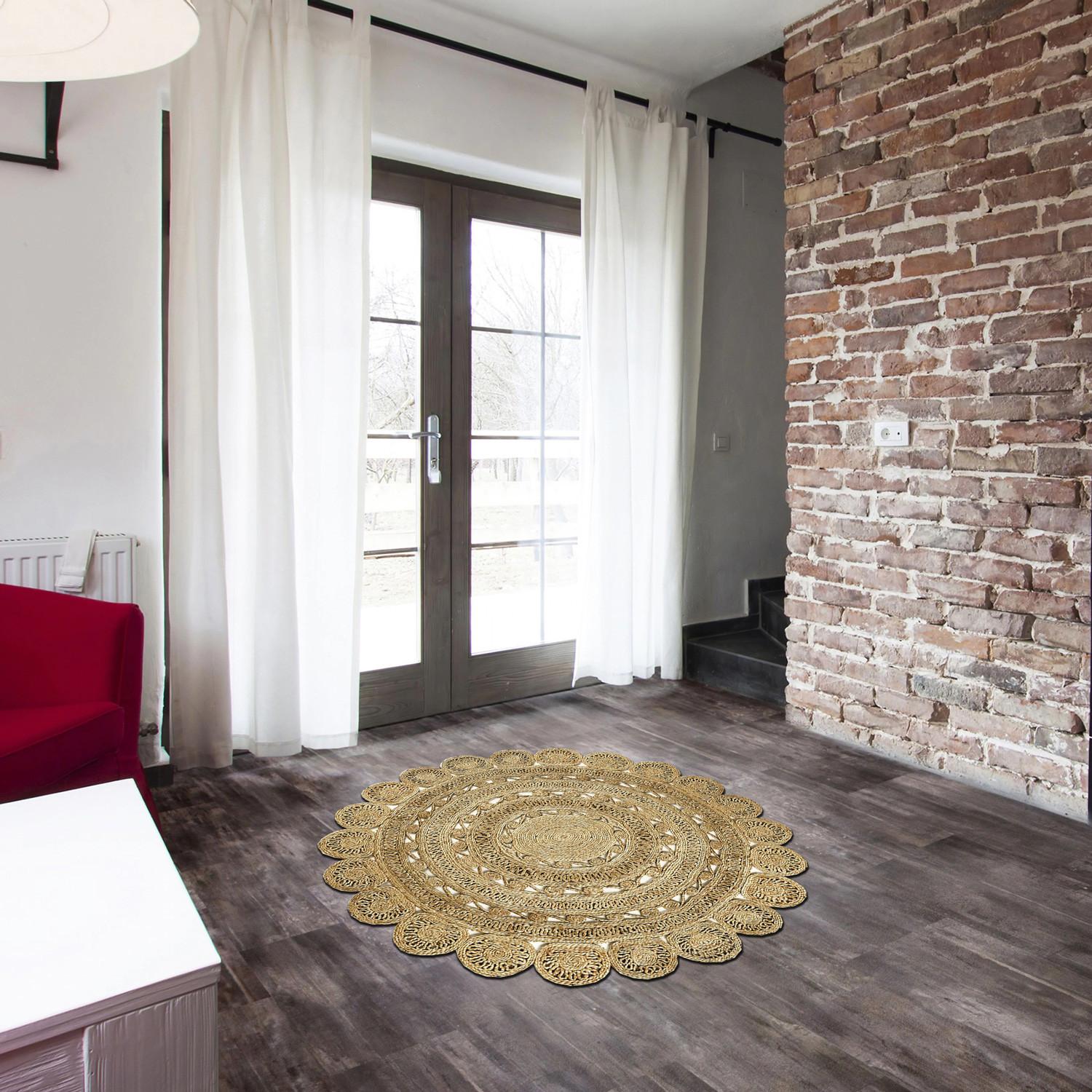 Conceptum Hypnose tepih 160x160cm Cream