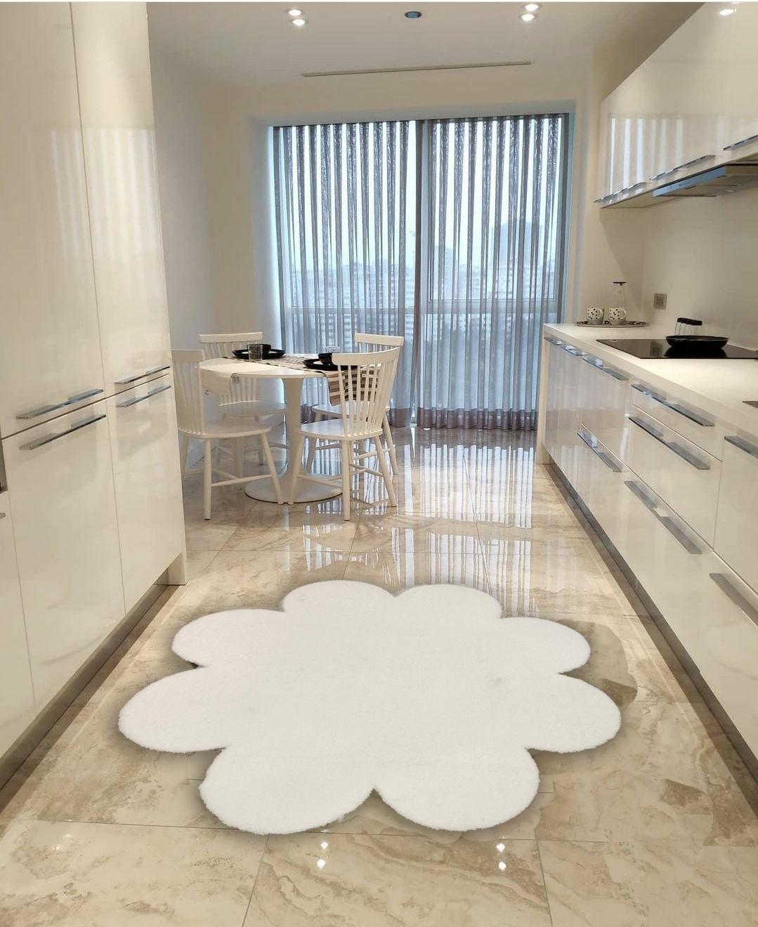 Conceptum Hypnose tepih 100x100cm bijeli