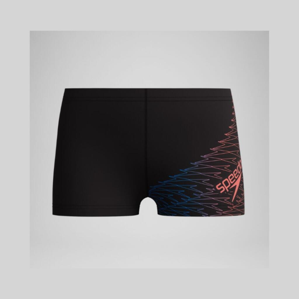 Speedo Kupaće gaće za dječake Medley Logo Aquashort, Crni