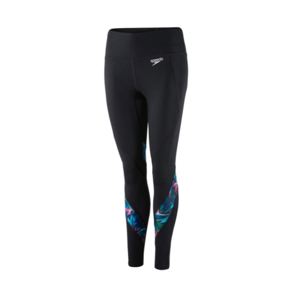 Speedo M. Uv Ženske zaštitne bermude Prt Sp Legging Am, Crne