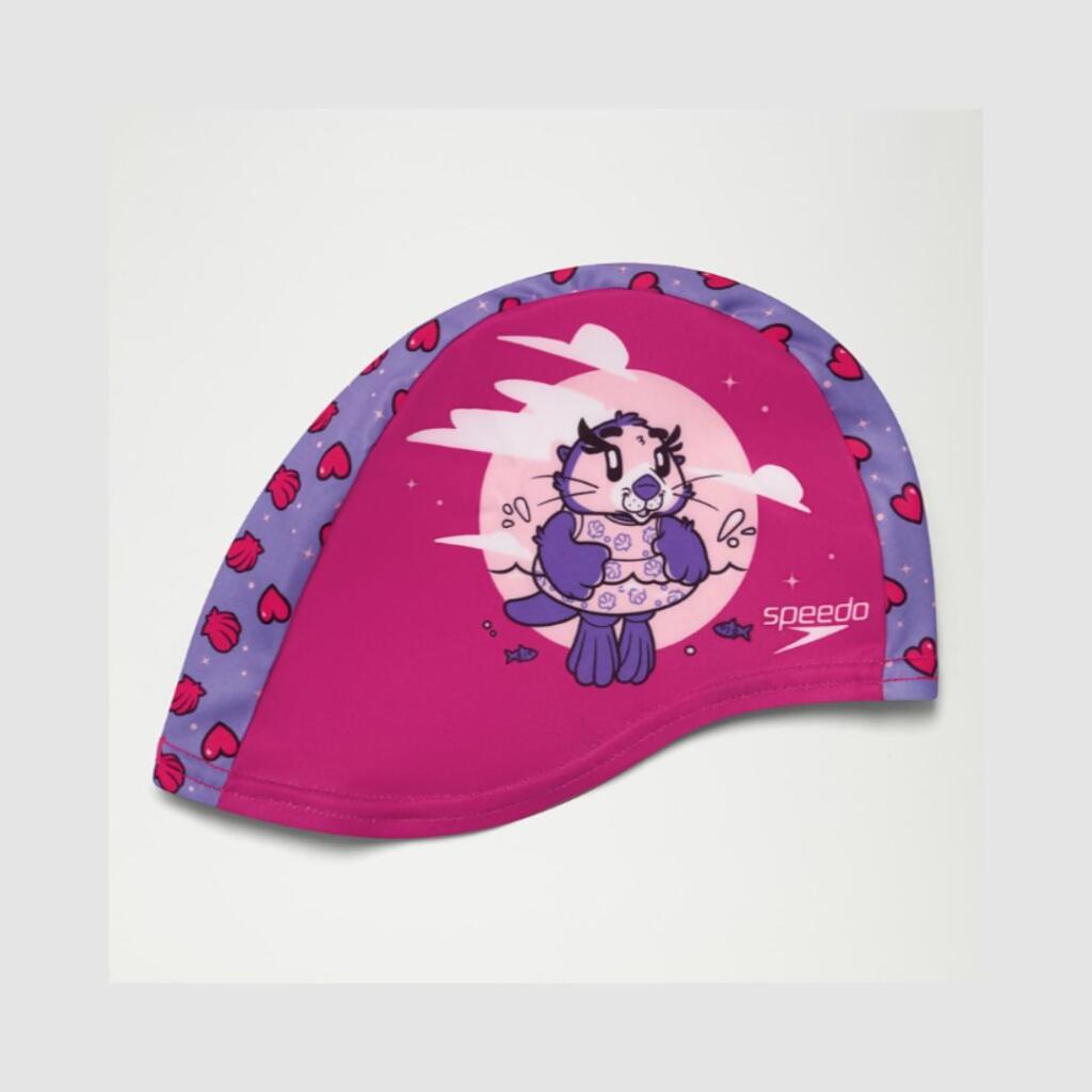 Speedo Kapa za plivanje Printed Polyester Cap Iu, Roze
