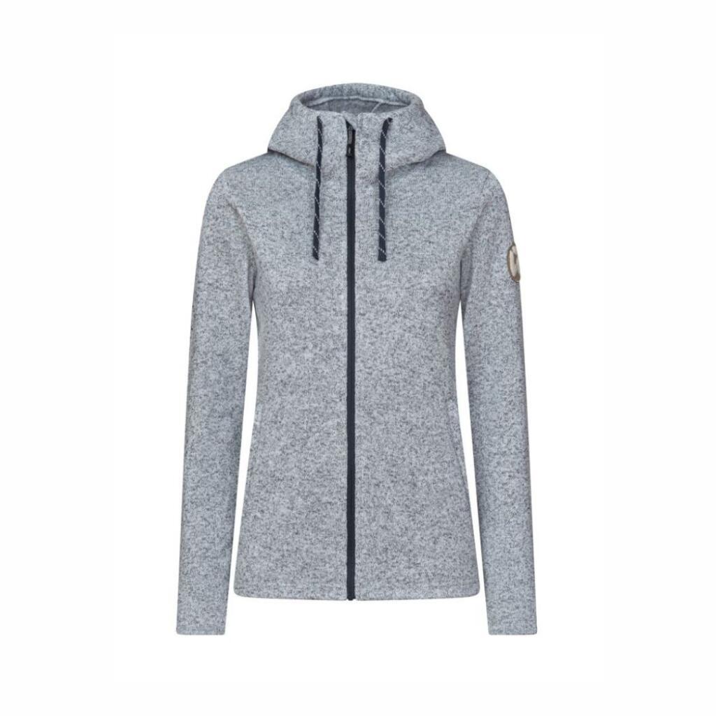 Rock experience Ženska dukserica Berna M. Hoodie Fz W Flis, Siva