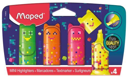 Maped Set markera Pocke Pixel Party, 4 komada