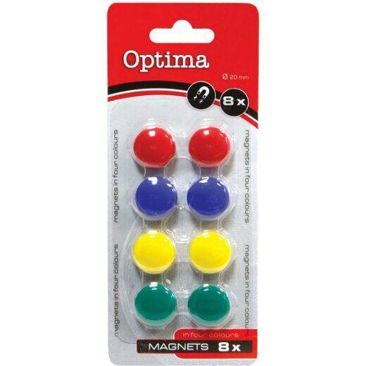 Optima Set magneta, 20mm, 8 komada