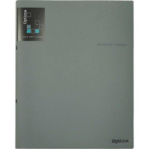 Optima Registrator, A4, 2 prstena, Sivi