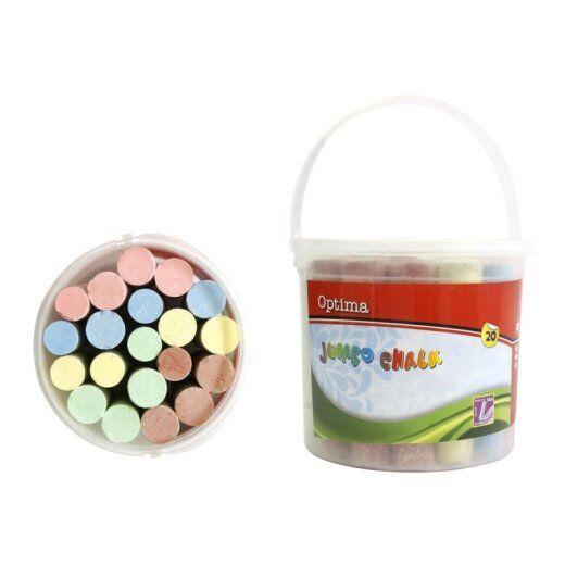 Optima Set kreda u kantici Jumbo
