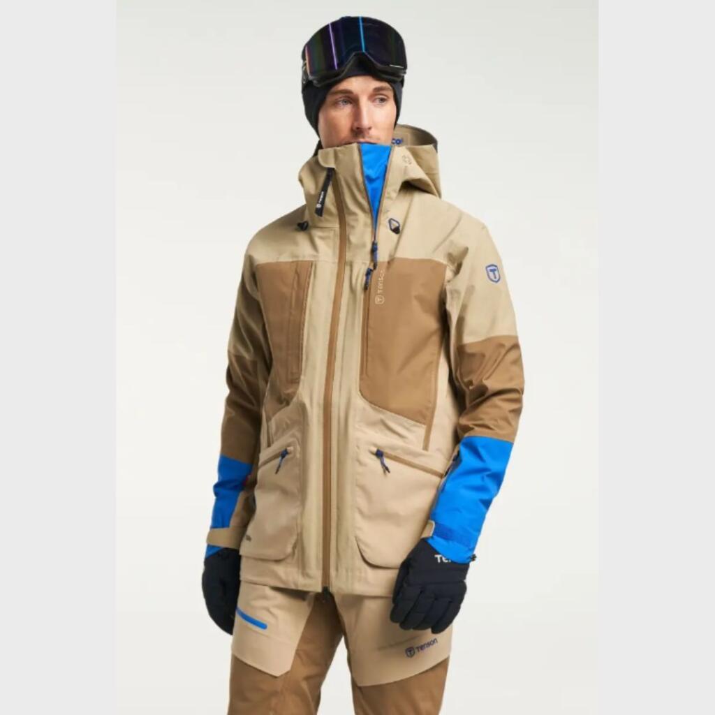 Tenson Muška jakna Touring Shell, Bež