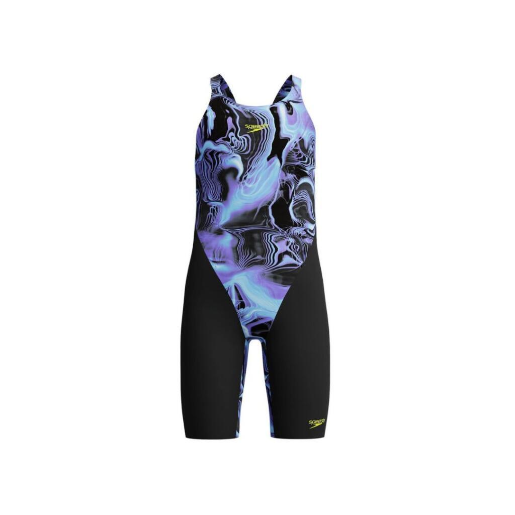 Speedo Kupaće gaće za djecu Fs Jr End+ Max Openbk Kskn Jf, Crno-plavi
