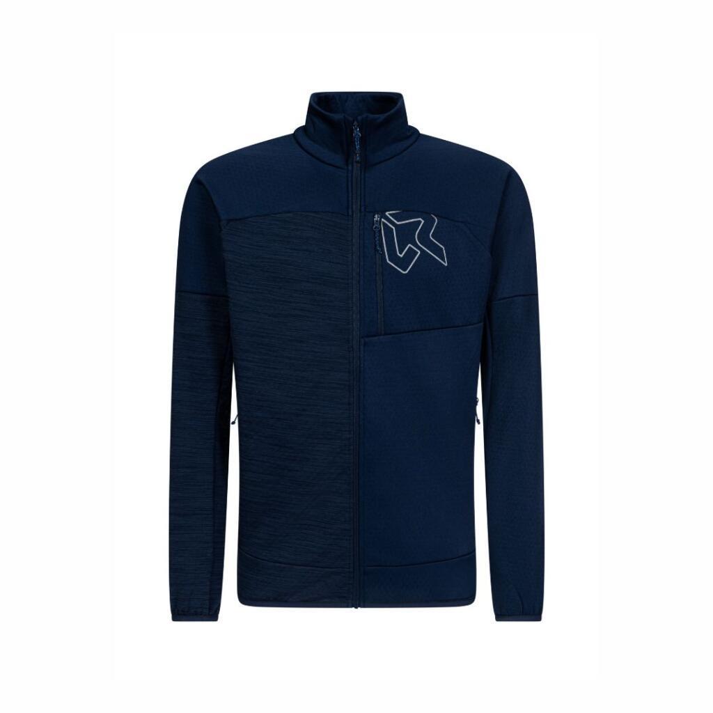 Rock experience Muška dukserica Kobra Mock Neck Fz M Flis, Plava