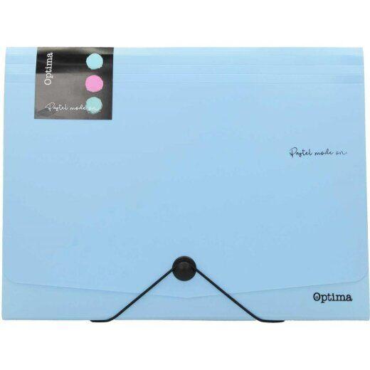 Optima Fascikla za dokumente, A4, Svijetloplava