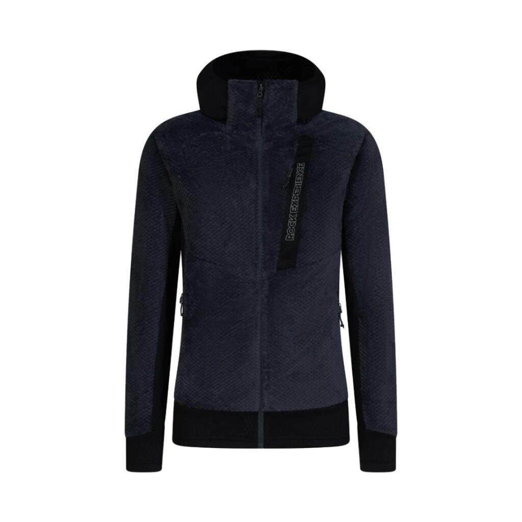 Rock experience Ženska dukserica Blizzard Tech Hoodie W Flis, Teget