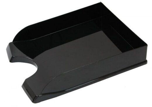 Optima Polica za papir, PVC, Crna