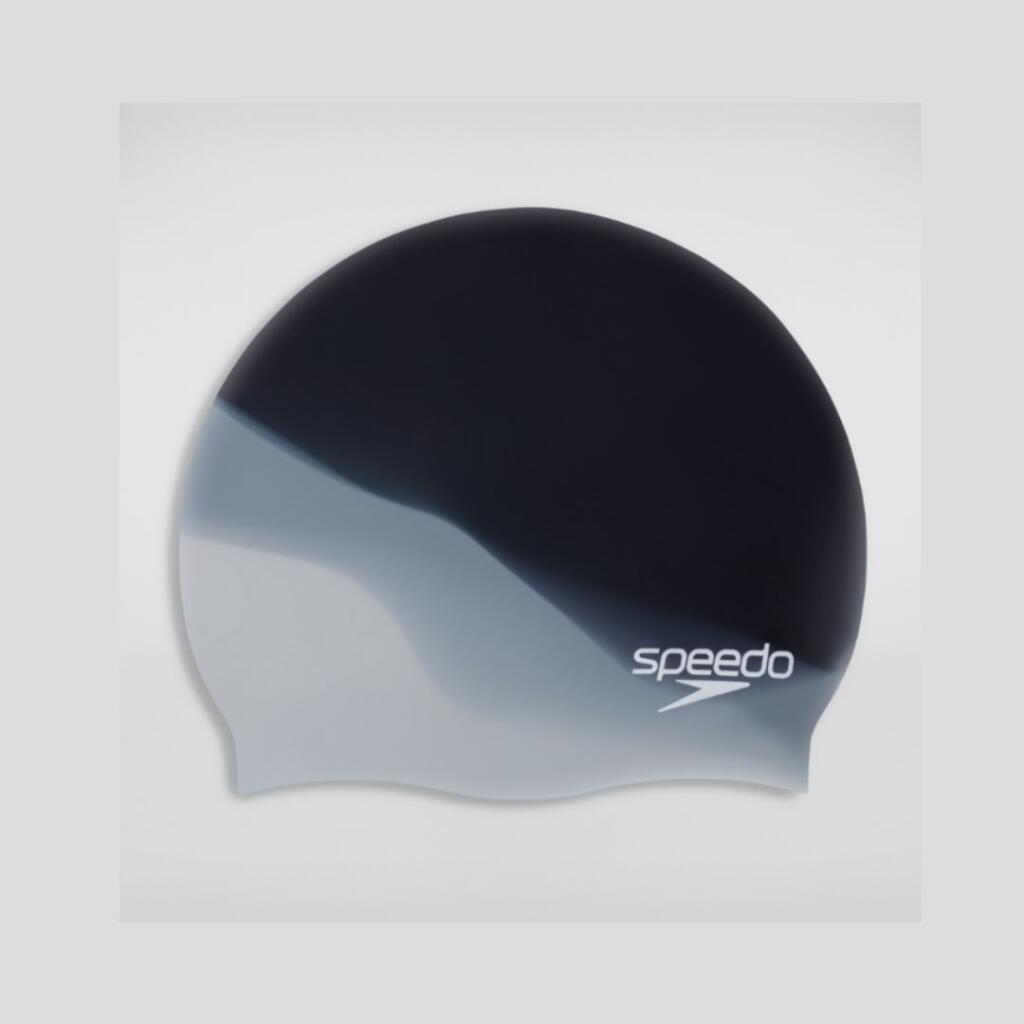 Speedo Kapa za plivanje Multi Colour Silc Cap Au, Crna