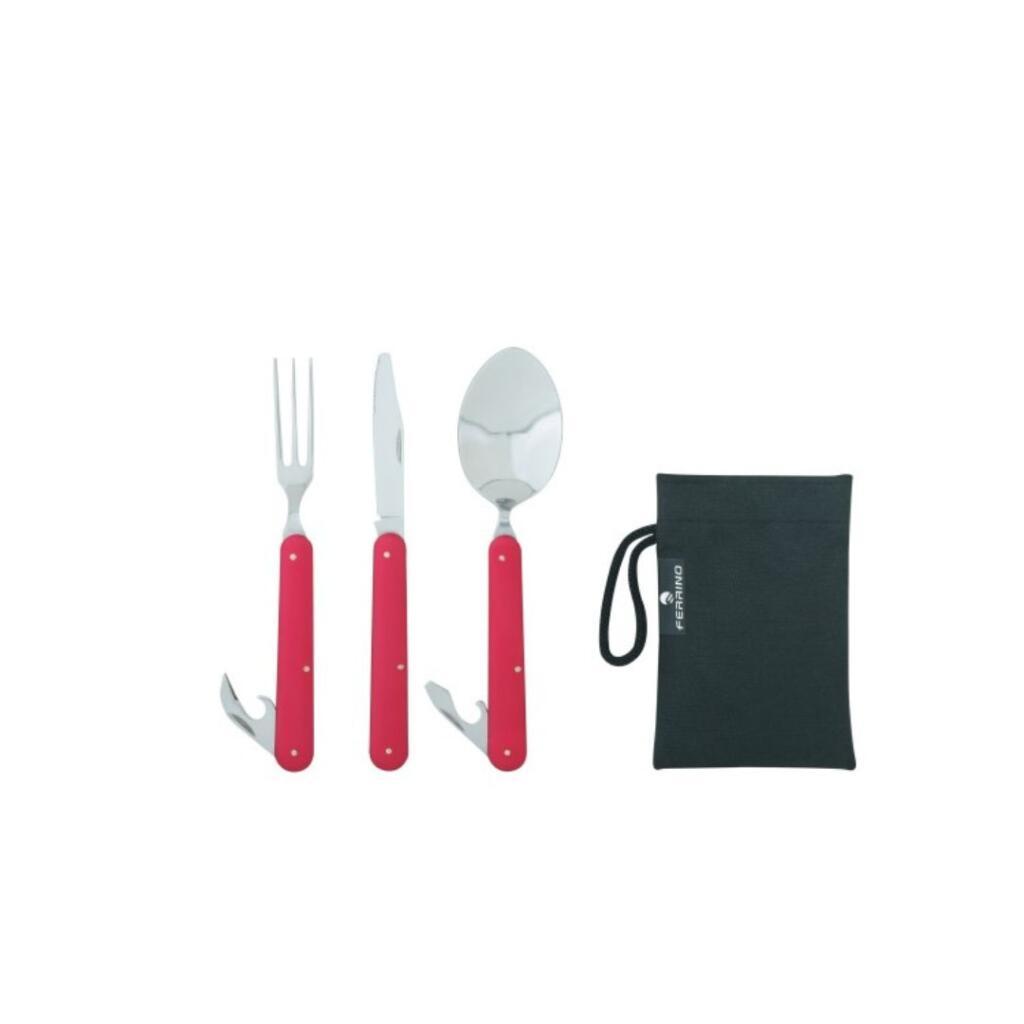 Ferrino Pribor za jelo Clip Cutlery Set