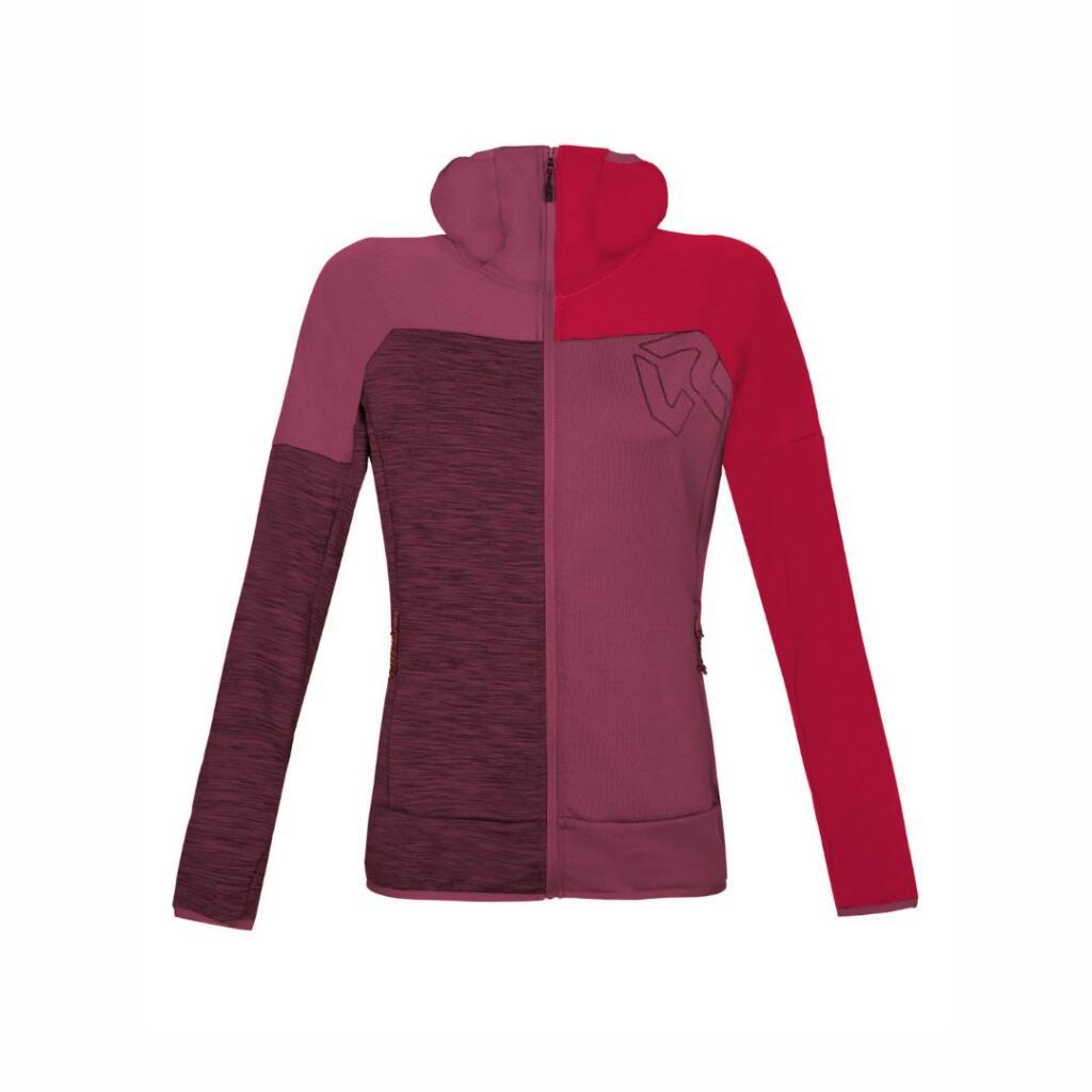 Rock experience Ženska dukserica Kobra Hoodie Fz W Flis, Roze