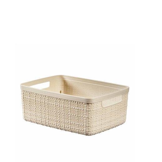 Curver Korpa za odlaganje Jute, 5L, Bijela