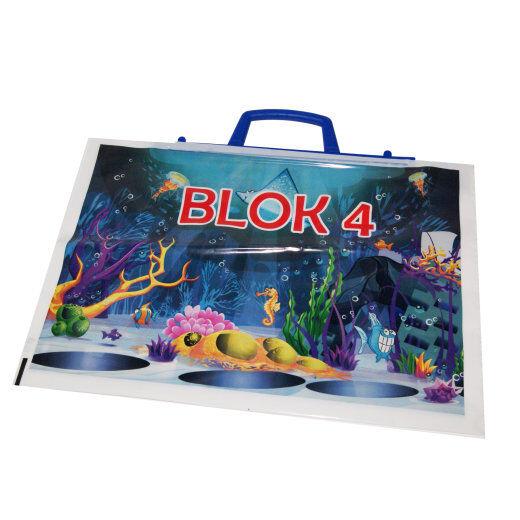 Optima Kesa za blok broj 4, Plastične ručke