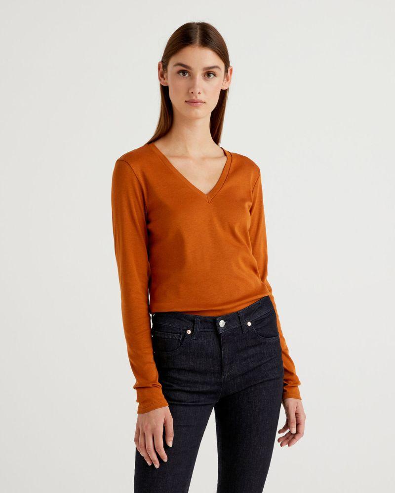 Benetton Majica dugi rukava  37D za žene