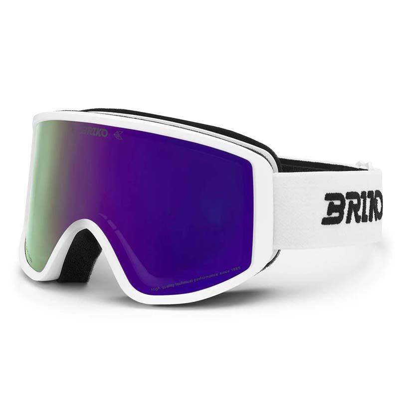BRIKO Unisex skijaške naočale Pulse, bijele