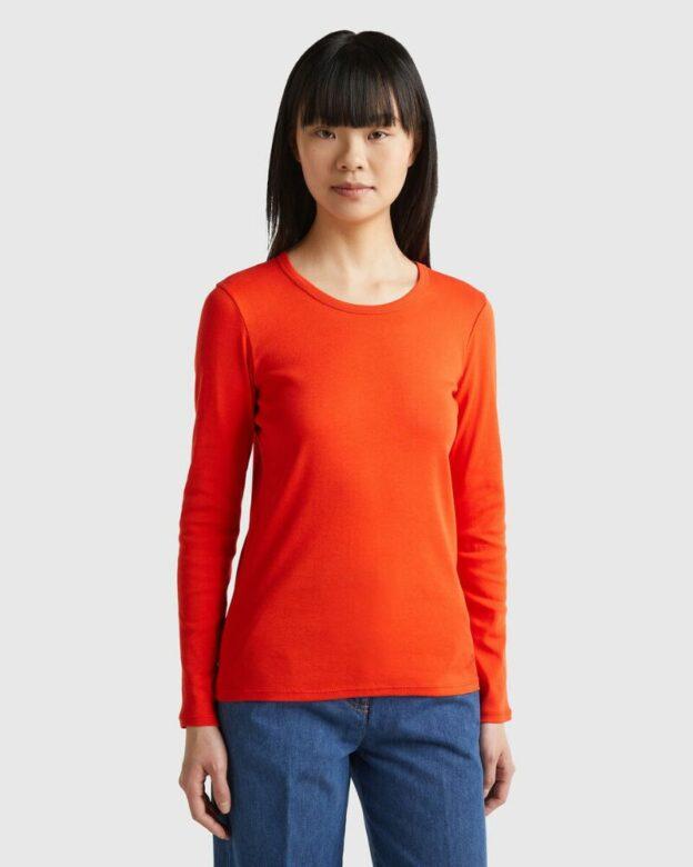 Benetton Majica dugi rukava  3T5 za žene