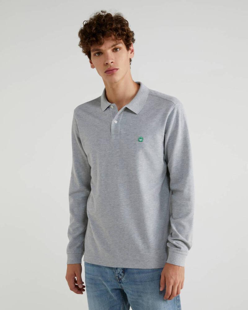 Benetton Polo Majica dugi rukava 501 za muškarce