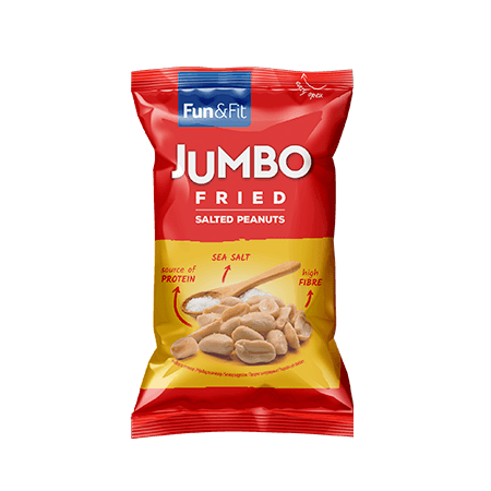 JUMBO Prženi kikiriki, oljušteni, 80g