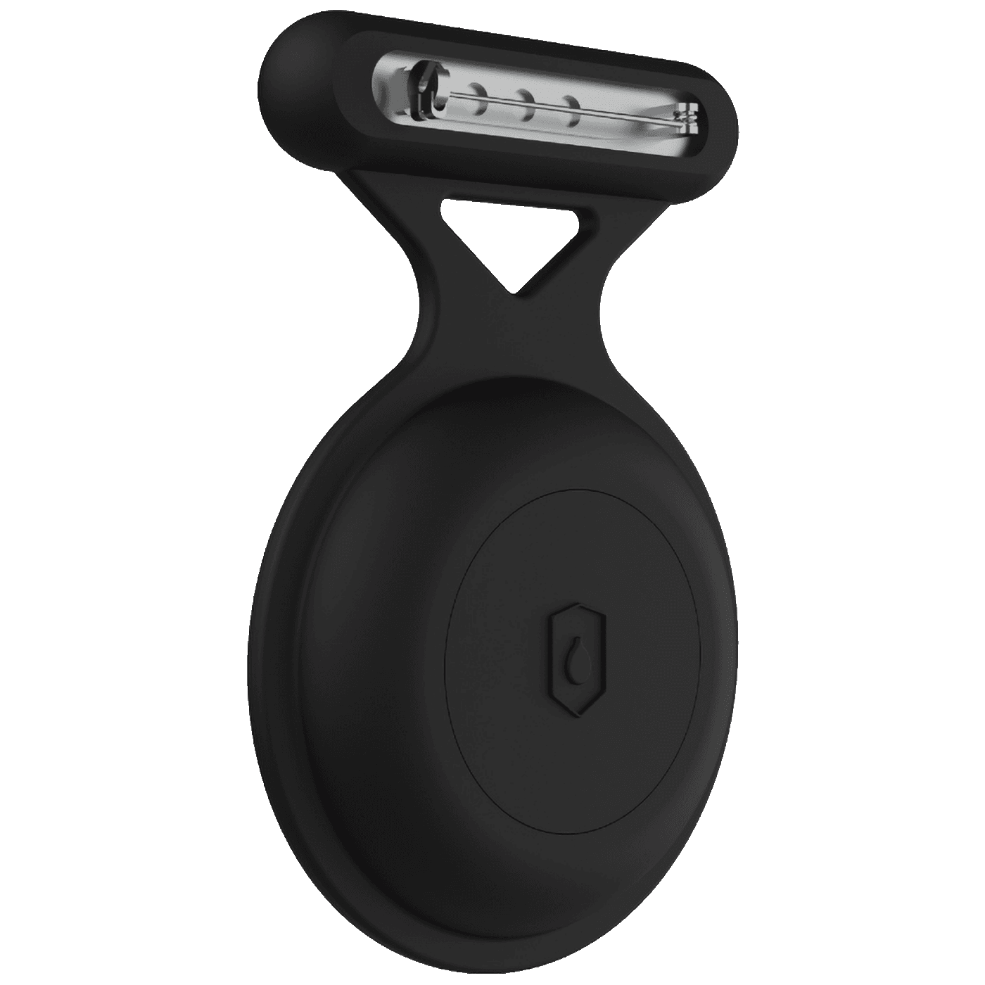 NN-SU Vodootporna silikonska zaštitna futrola za AirTag, Crna