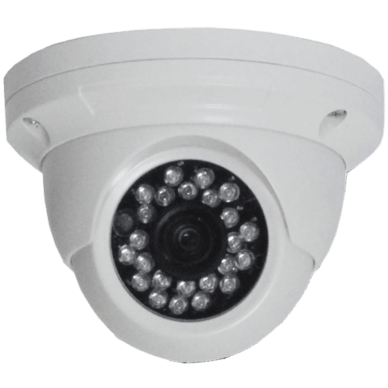 EULE Sigurnosna DOME kamera 4u 1, 1/4"Aptina CMOS, 1MP, 720p, Bijela