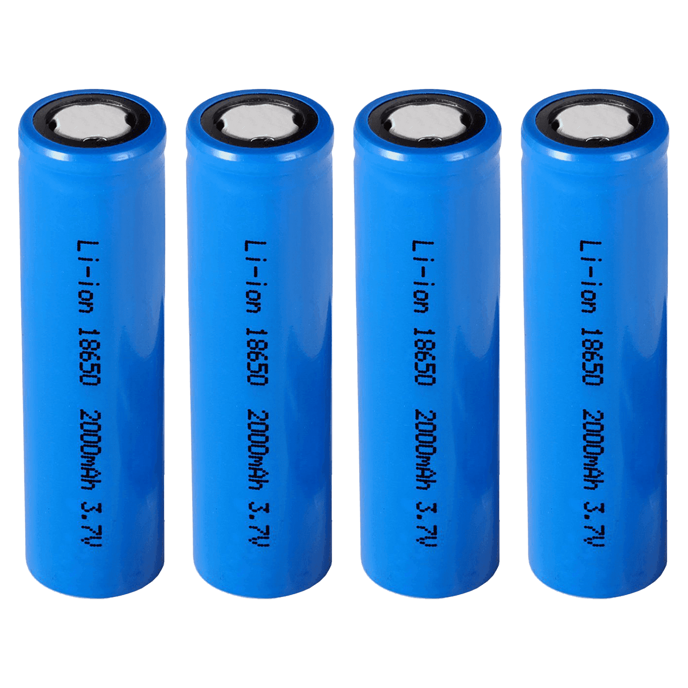 MKC Akumulatorska baterija, 18650, 3.7  V / 2 Ah, 4 komada, Plava