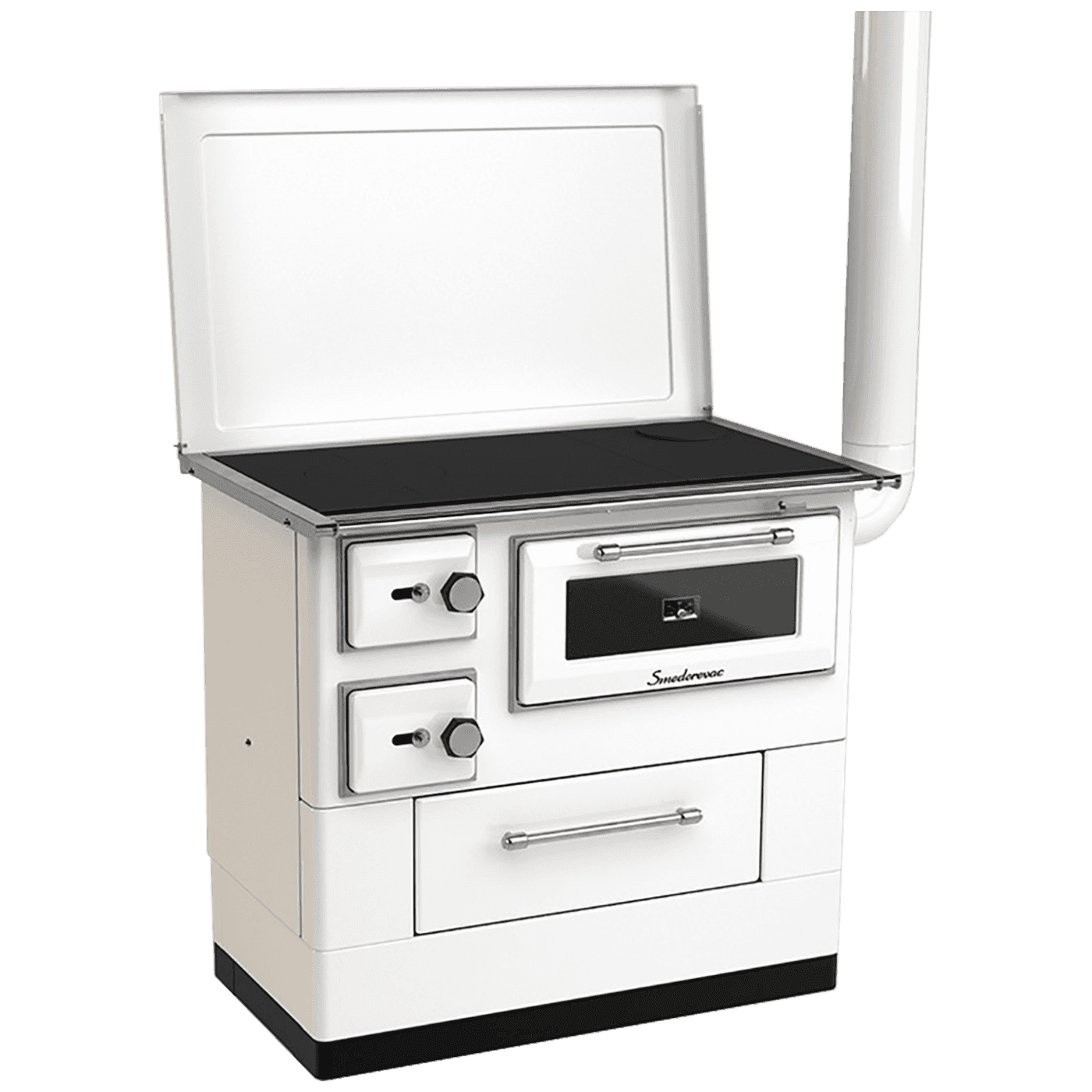 MBS Štednjak na čvrsto gorivo desni, 11 kW, Bijeli