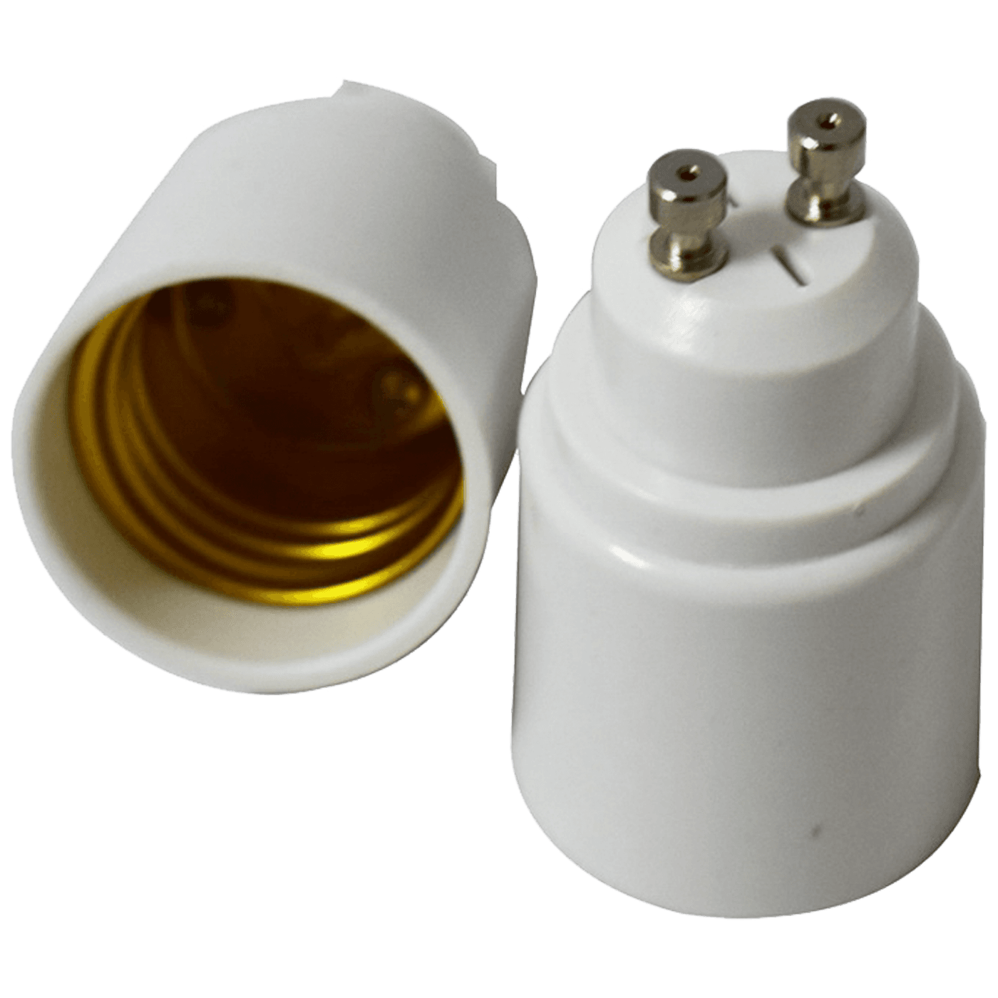 MKC Adapter za sijalično grlo GU10 na E27, Bijeli