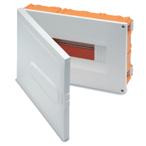 FAMATEL Kutija za osigurače rigips, 12 osigurača, Bijela